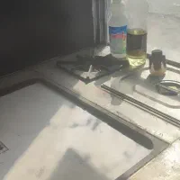 2میز mdfچوبی با6عدد صندلی فلزی شیک|فروشگاه و مغازه|سراوان, |دیوار