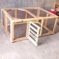 قفس چوبی|لوازم جانبی حیوانات|اسلامآباد غرب, |دیوار