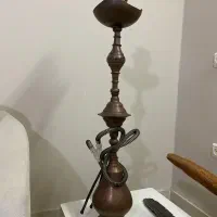 قلیان مسی قدیمی دست ساز