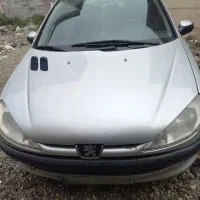 پژو ۲۰۶ نقره ای خانگی|خودرو سواری و وانت|رامسر, |دیوار