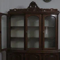 کمد و بوفه چوبی - کتابخانه چوبی
