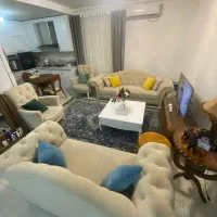 مبلمان ۸نفره نو طرح چستر پارچه ترک (سه سال خرید)