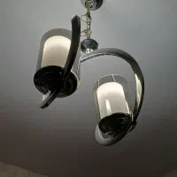 لوستر تمام استیل درحد نو|لوستر و چراغ آویز|تهران, اسفندیاری|دیوار