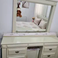 میزآرایش وآینه نئوکلاسیک وجاکفشی|تخت و سرویس خواب|الوند, |دیوار