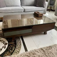 مبل ۷ نفره دست دوم راحتی و میز وسط ترک|مبلمان خانگی و میز عسلی|تهران, فاطمی|دیوار