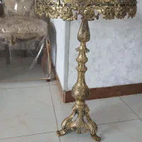 میز برنز سنگ روش،شکسته