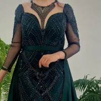 پیراهن مجلسی پارچه ترک سایز۴۲