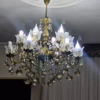 لوستر ۱۲شعله برنز