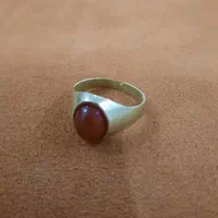 انگشتر قدیمی عقیق