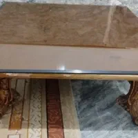 میز جلومبلی و عسلی چوبی