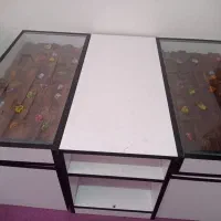 میز مبل بزرگ و۴عددمیزعسلی کاملانو