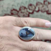 ۲عدد انگشتر شجر|جواهرات|نهاوند, |دیوار