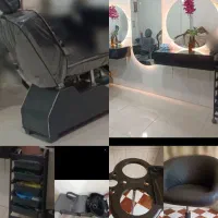 دکور آرایشگاه کامل در حد نو