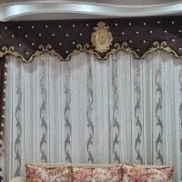 پرده سلطنتی با تمام لوازم