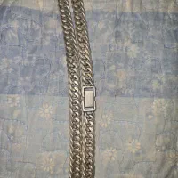 زنجیر نقره هشت پر اصل ژاپنی