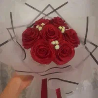 گل روبانی جاودان|گل مصنوعی|شیراز, پودنک|دیوار