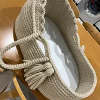 کریر حمل نوزاد نیمه سایبان چین دار(دولا بافته شده)