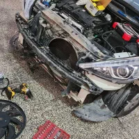 تعویض سپر و تنظیم موتور صدرا