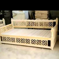 تخت و مبلمان سنتی گره چینی چوب