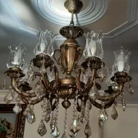 لوستر برنزی|لوستر و چراغ آویز|رودهن, |دیوار