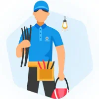 برقکار و تعمیر کار کولر و نصاب دوربین مداربسته