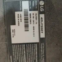 تلویزیون ۴۲الجی صفحه شکسته