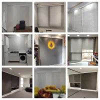 کارگاه تخصصی انواع پرده، شید ،اسکرین،چاپ uv وزبرا|پرده، رانر، رومیزی|تهران, چیتگر شمالی|دیوار