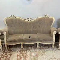 مبل سلطنتی ۹نفره|مبلمان خانگی و میز عسلی|تهران, مسعودیه|دیوار