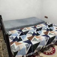 تخت ( دو طبقه شو و تک ) فلزی|تخت و سرویس خواب|خرمدره, |دیوار