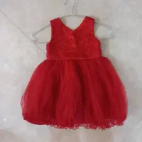 پیراهن دخترانه یلدایی ۳تا۷ سال