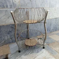 سبد سیب زمین پیاز