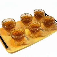 سینی چوبی طرح بامبو