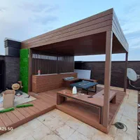 آلاچیق روفگاردن جوشکاری ویلاسازی