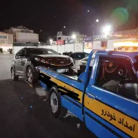 یدک کش جرثقیل خودروبر امداد خودرو.یدکش