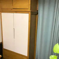 کمد تمام چوب صد در صد چوب سفارشی ۲ عدد