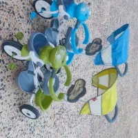 سه چرخه فقط رنگ آبی