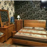 سرویس خواب روکش چوب(مدل پرشین)