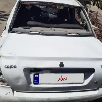 تیبا صندوقدار مدل ۹۶ دوگانه شرکتی(روشن حرکت)مقطوع|خودرو سواری و وانت|مشهد, خین عرب|دیوار
