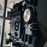 مادربرد حرفه ای Asus H97 ساپورت M.2 نو|قطعات و لوازم جانبی رایانه|مشهد, ایثارگران|دیوار