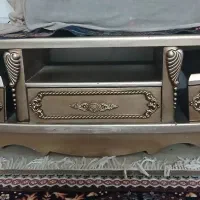 ست کامل وسالم همگی چوب گردو|مبلمان خانگی و میز عسلی|اصفهان, دستگرده|دیوار