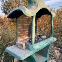 باغ (آلاچیق و باربیکیو)اطراف ساخته شده سرسبز و دنج|فروش زمین و ملک کلنگی|اسلامشهر, شهرک احمدیه|دیوار