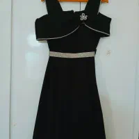 لباس مجلسی مشکی ساتن|لباس|قاسمآباد (خواف), |دیوار