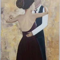 نقاشی روی بوم رنگ روغن