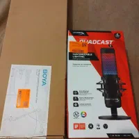 میکروفون همراه با پایه و وبکم