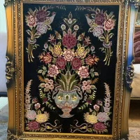 تابلو فرش نفیس پشم و ابریشم