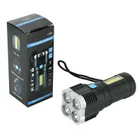 چراغ قوه حرفه ای چهار حالته|کوهنوردی و کمپینگ|ساری, |دیوار