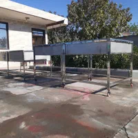 وان  استیل صنعتی|آب‌چکان و نظم‌دهنده ظروف|نسیم‌شهر, |دیوار