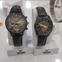 ساعت مچی چرمی ست و تک سیتزین