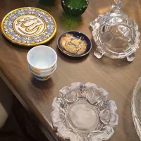 کاسه و ظرف میوه بزرگ ژاپن اردو خوری کریستال|ظروف سرو و پذیرایی|تهران, هروی|دیوار