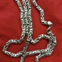 زنجیر نقره ایتالیایی